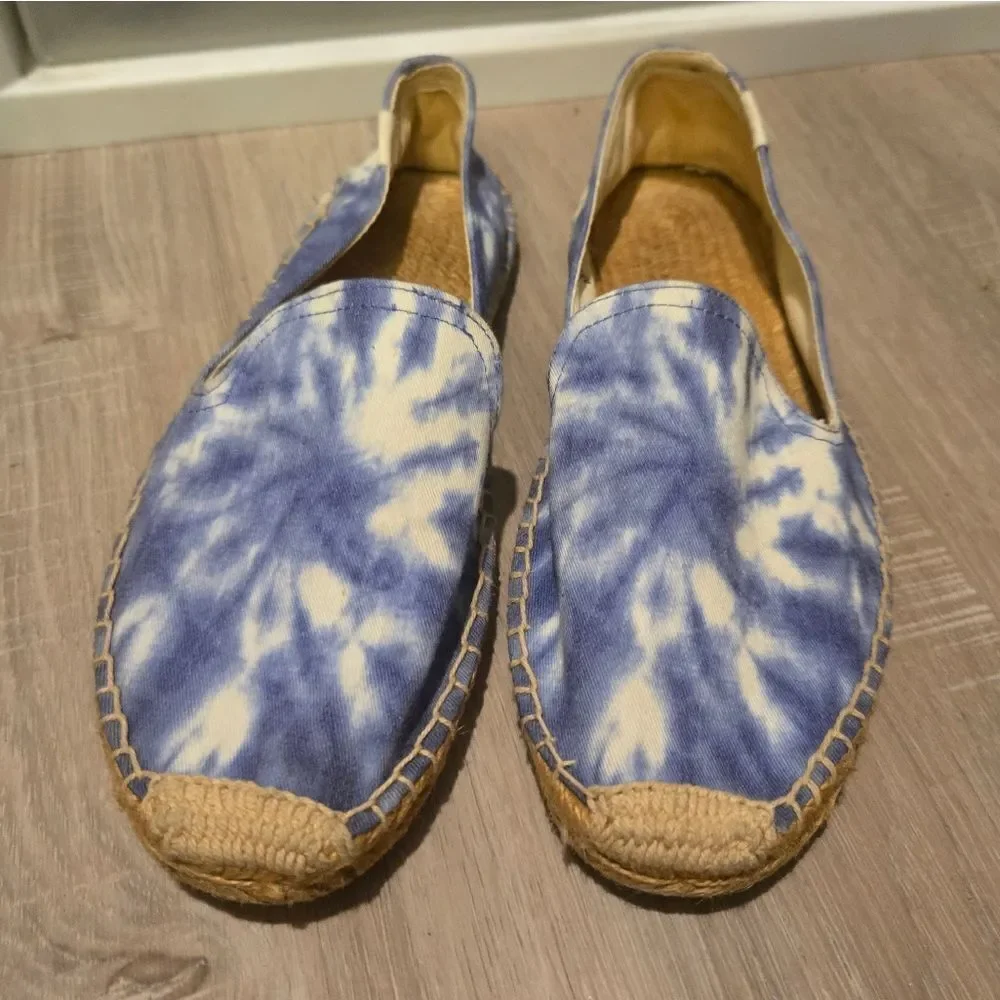 Soludos Tie Dye Flats Espadrilles Sz 9